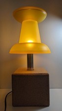 Lampe à Poser "PUSHPIN" - Design Pop Art - Visual Gram 2004 - Version Jaune
