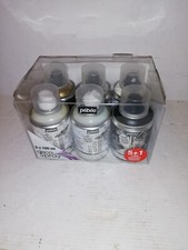 SET PEINTURE  PEBEO DECO SPRAY ACRYLIC 6 BOMBE DE 100 ML NEUF TOUS SUPPORT