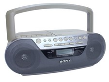 Sony CFD-S05 Boombox CD Radio Lecteur Cassette Enregistreur   (A-713)
