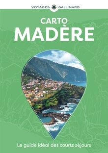 Madère guide carto de - carto,