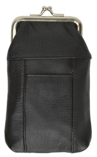 Noir cigarette cuir - noir, Étui