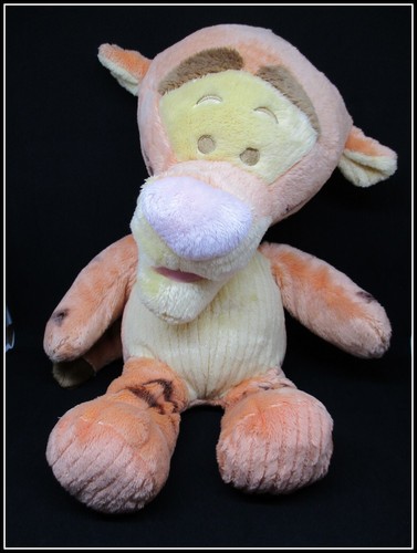 Doudou peluche tigrou - peluche, orange