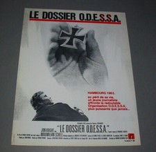 Le Dossier O.D.E.S.S.A  (Affichette Synopsis) Jon VOIGHT