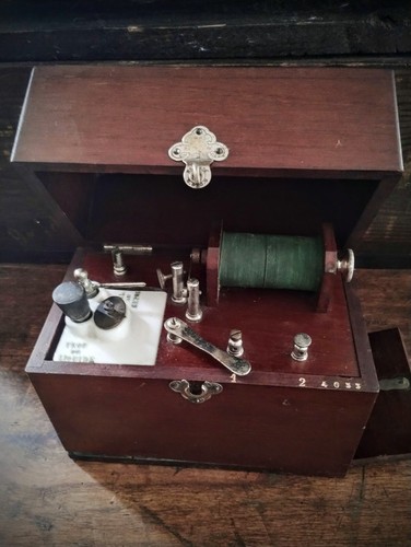 Antique electrotherapy box - antique,
