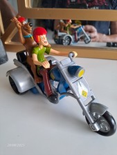 Figurine Sammy et Scooby doo FIZZY Moto Trike jouet plastique 15 cm Scoubidou