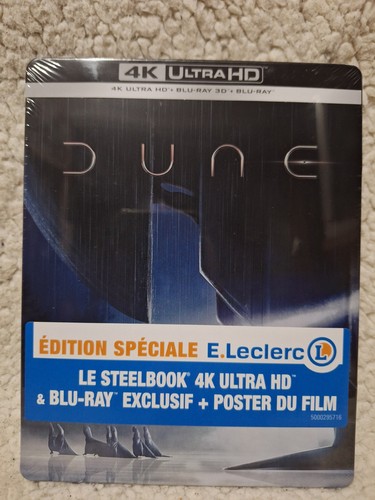 Dune steelbook leclerc 4k - dune,
