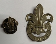 Ancien Insigne de Boy scouts Louveteau Scout Scoutisme