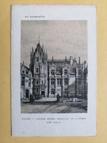 Cpa supra normandie - "supra", gravure