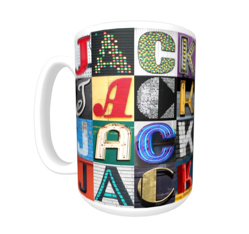 Jack coffee mug cup - jack,