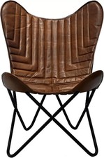 Chaise Longue Pliante En Cuir