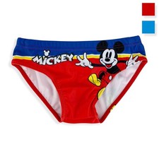 Costume De Bain Officiel Disney Mickey Mouse Pour Enfant Slip De Piscine 5356