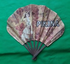 ÉVENTAIL ANCIEN PUBLICITAIRE- AMER PICON - PIKINA
