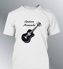 Tee shirt Guitare Manouche Niglo M L XL XXL homme gens voyage Gipsy tsigane