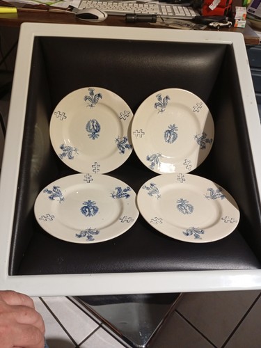 Ancienne assiette plate - , kg