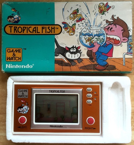 Console nintendo game - &, watch