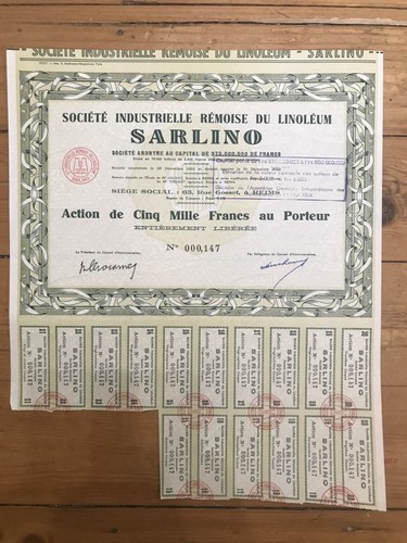 Sarlino linoléum - sarlino,, (reims