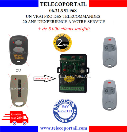 Telecommande push pull - pull, wayne