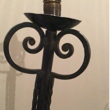 lampadaire fer forgé annees