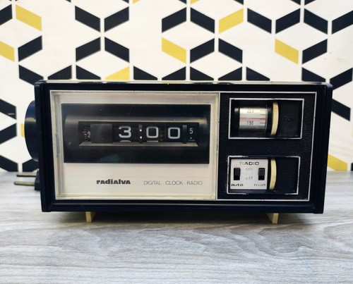 Ancien radio réveil radialva - ancien,