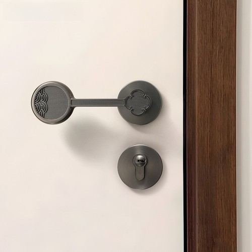Poignée serrure porte - poignée, de