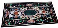 122cm x 61cm Noir Marbre Table