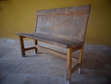 Lot de 5 bancs provenant d'une