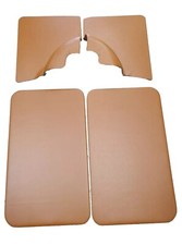 Kit panneaux ocre revêtus - panneaux, en