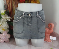 Vêtement occasion femme : Jupe courte en Jeans " Jennyfer " - T : 36