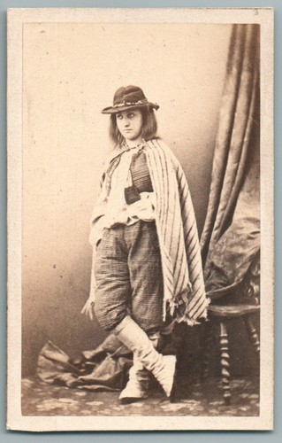 Cdv 1870 léontine fromentin - cdv, 1870's