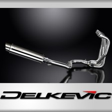 KAWASAKI ZZR1100 1990-2001 Echappement Complet 4-1 Pot 350mm Rond Inox