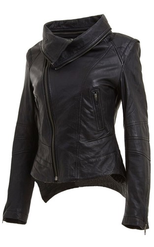 Veste moto cuir - veste,