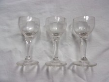 verre à liqueur ancien, verre à goutte, bistrot