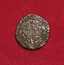 Duché de Savoie, Charles II, Denier type 3, atelier d’Aoste, N. Vialardi (1,80g)
