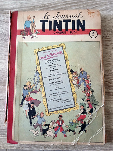 Journal tintin n 5 - journal,
