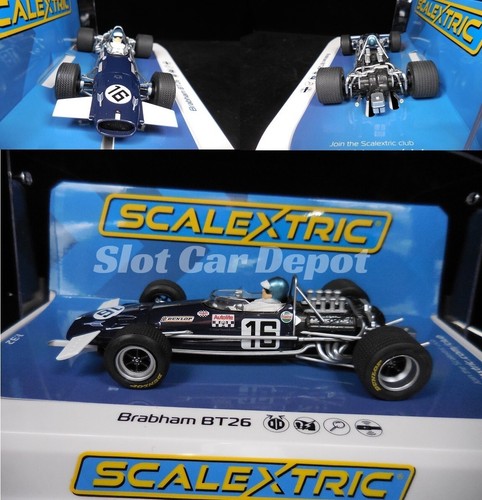 Scalextric cars brabham - cars, bt26