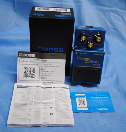 Boss blues driver guitar - bd-2,