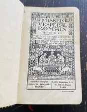 Missel Vespéral Romain  - 1947