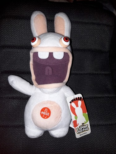 Peluche lapin cretin - /,