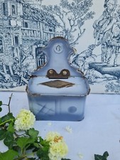 ANCIENNE BOITE ALLUMETTES EMAILLEE