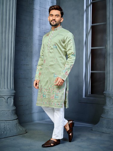 Kurta homme pista brodé - homme,