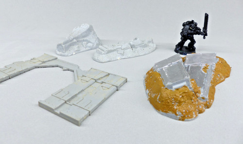 Scifi 40k terrain objectif - terrain,