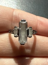 Ancienne Bague En Argent