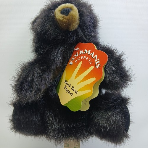 Folkmanis baby black - folkmanis, bear