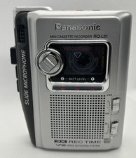 Panasonic RQ-L31 RECORDER Walkman Enregistreur Vocal et Baladeur K7 Portable 90'
