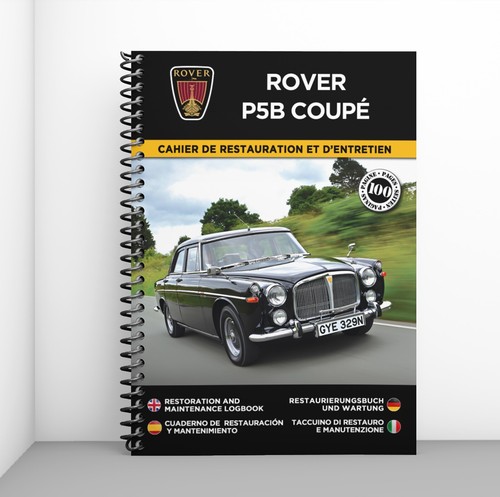 Rover p5b coupé cahier de - p5b,