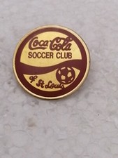 Pin's Pins Pin Boisson Soda SOCCER CLUB ST LOUIS "Coca Cola " 