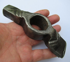 RARE OUTIL TETE DE MARTEAU FER
