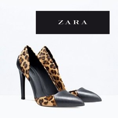 Zara leopard calf hair - zara,