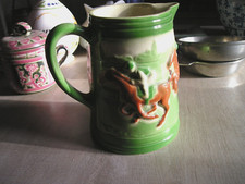 BROC PICHET  -SAINT CLEMENT -LUNEVILLE - ANCIEN - DECOR CHEVAUX  - FRANCE