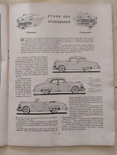 REVUE TECHNIQUE STUDEBAKER